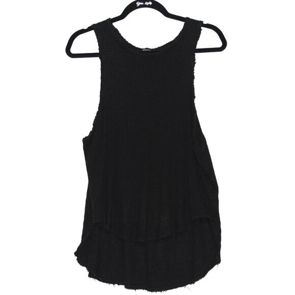 Free People We the Free Tank Knit Tank Top Black Size Medium - Picture 3 of 8